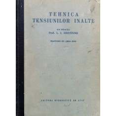 Tehnica Tensiunilor Inalte - L.i. Sirotinski , X80