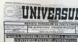 1990 Ziarul UNIVERSUL -Revista romanilor de pretutindeni Nr.130 /septembrie