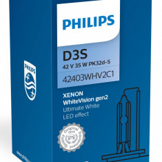 Bec Xenon Philips D3S 35W 42V PK32d-5 WhiteVision Gen2 42403WHV2C1