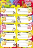 Set etichete școlare Tanex tls-822, Stars. 30 buc/set