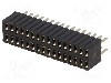 Conector 32 pini, seria {{Serie conector}}, pas pini 1.27mm, CONNFLY - DS1065-08-2*16S8BV