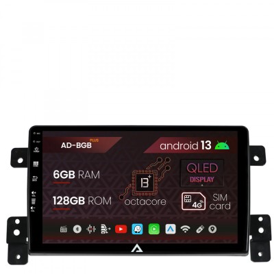 Navigatie Suzuki Grand Vitara (2005-2015), Android 13, B-Octacore 6GB RAM + 128GB ROM, 9 Inch - AD-BGB9006+AD-BGRKIT314 foto
