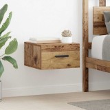 Dulap de noapte Lemn vechi 35 x 35 x 20 cm Lemn compozit