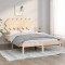 vidaXL Cadru de pat mic dublu, 120x190 cm, lemn masiv 3104838