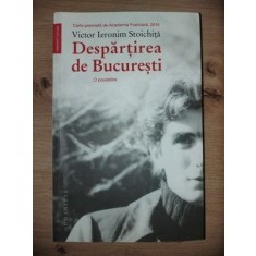 Despartirea de Bucuresti: O povestire- Victor Ieronim Stoichita