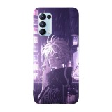 Husa compatibila cu Oppo A55, Viceversa, model Senju Kawaragi Tokyo Revengers, Silicon, TPU, Transparent, Carcasa