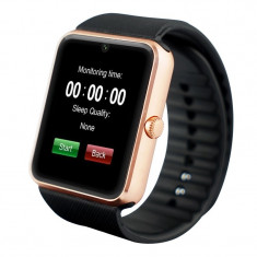 Smartwatch U-Watch GT08 Bluetooth Auriu Compatibil SIM, MicroSD foto
