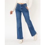 Blugi Dama Evazati Nina Carter Albastri P195-5 M8
