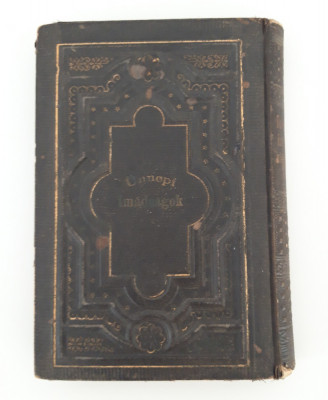 Carte veche religie 1902 carte de rugaciuni limba ebraica limba maghiara foto