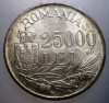 R.175 ROMANIA MIHAI I 25000 LEI 1946 XF/AUNC, Argint