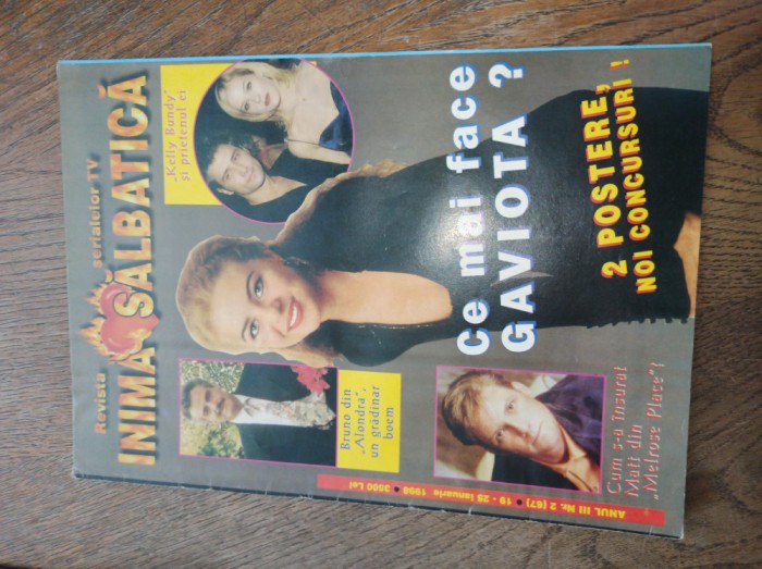 REVISTA &#039;&#039;Inima Salbatica&#039;&#039; , nr 2*1998 * Contine posterele