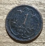 MNDSTR AUT1 Austroungharia 1 heller 1895
