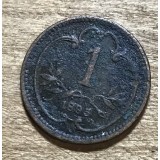 MNDSTR AUT1 Austroungharia 1 heller 1895