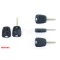 Carcasa Cheie Contact Pentru Citroen Berlingo Saxo Xsara Picasso 2 Butoane, Cu Cheie