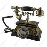 Telefon antic realizat din lemn (Model 2)