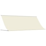 Cumpara ieftin Copertina retractabila, crem, 400x150 cm, tesatura si otel