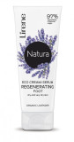 Crema-ser regeneratoare ECO pentru picioare LIRENE NATURA, cu extract de lavanda de natura organica, 75 ml