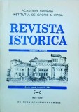 Revista Istorica, Tom 3, Nr. 5-6, Mai-Iunie 1992. Istorie Romaneasca. 683 pagini