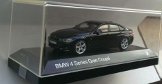 Macheta BMW seria 4 Gran Coupe (F36) Black - Kyosho 1/43 foto