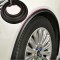 Set 4 ornamente protectie aripa din cauciuc 1,6mx2cm culoare Neagra Cod: FS-7017