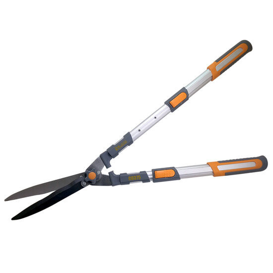 Foarfeca gard viu, arbusti, tip bypass,&nbsp;lama teflonata, maner telescopic 71-83 cm, Richmann Exclusive GartenVIP DiyLine