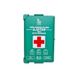 Trusa sanitara prim ajutor Kraftmann DIN 13157:2021 avizata A.N.M.D.M.R. pentru spatii interioare cu suport montare
