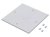 Placă de Montare Gri Deschis din Plastic