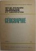 REVUE ROUMAINE DE GEOLOGIE , GEOPHYSIQUE ET GEOGRAPHIE - GEOGRAPHIE , TOME 30 , 1986