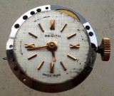 K.192 MECANISM CEAS MECANIC DE DAMA ZENITH 17 JEWELS CAL. 1520 INCOMPLET NEFUNCTIONAL