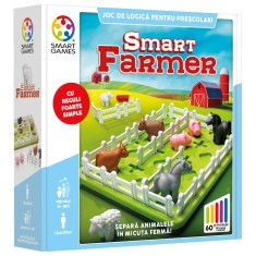 Joc de logica cu 60 de provocari, Smart Games, Smart Farmer