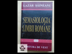 Lazar Saineanu Semasiologia limbii romane foto