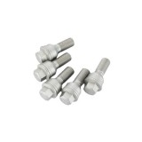 Prezoane pentru jante compatibile Audi si Volkswagen M14x1,5 mm, cu conrotund , lungime 30mm, cap cheie 17 Cod: B1286 Automotive TrustedCars, Oem
