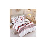 Cumpara ieftin Lenjerie de Pat Bumbac Finet Model Traditional, 1 Persoana , 4 piese - JOJ300