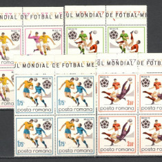 Romania.1970 C.M. de fotbal MEXIC bloc 4 YR.461