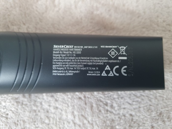 Masina de tuns si barbierit