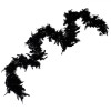 Pene Deghizare Halloween, Tinsel Argintiu, 170cm, Negru, Oem