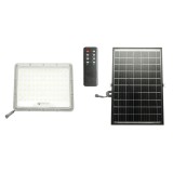 Proiector LED 300W, 6500K cu panou solar bifacial 30W, baterie LiFePO4 15000mAh si telecomanda IP66 Breckner Germany
