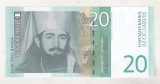 Bancnota Iugoslavia 20 Dinari 2000 UNC - Colectie Numismatica