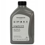 Ulei Motor VW Long Life III 0W30, 1L, Original Volkswagen Group, Norma VW 504 00/507 00