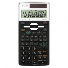 Calculator stiintific, 12 digits, 273 functiuni, SHARP EL-531THBWH foto