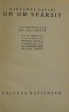 UN OM SFARSIT de GIOVANNI PAPINI , 1923