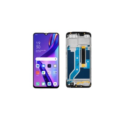 Display Oppo A12s 2020, ecran LCD cu rama OEM foto