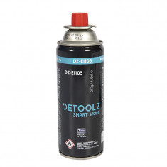 Rezerva spray gaz pentru arzator camping Detoolz, 410 ml