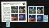 Rusia, 1989 | World Stamp Expo &#039;89 - Explorarea comună - Cosmos | MNH | aph