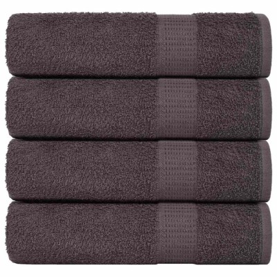 vidaXL Prosoape de m&amp;acirc;nă 4 buc Antracit 50x100 cm 360 g/m&amp;sup2; 100% bumbac 136682 foto