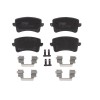 Set placute frana spate TRW audi