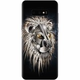 Husa silicon pentru Samsung Galaxy S10 Lite, Abstract Lion 001