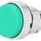 Comutator apăsare 22mm verde stabil 1 poziție