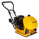 Cumpara ieftin Placa compactoare usoara, Loncin G200F benzina, rezervor apa, roti, covor silicon, Stager PCB90