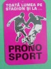 C9 19 - 1977 - Calendar de buzunar - reclama Pronosport